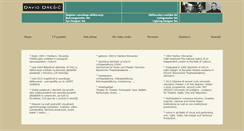 Desktop Screenshot of davidoresic.com